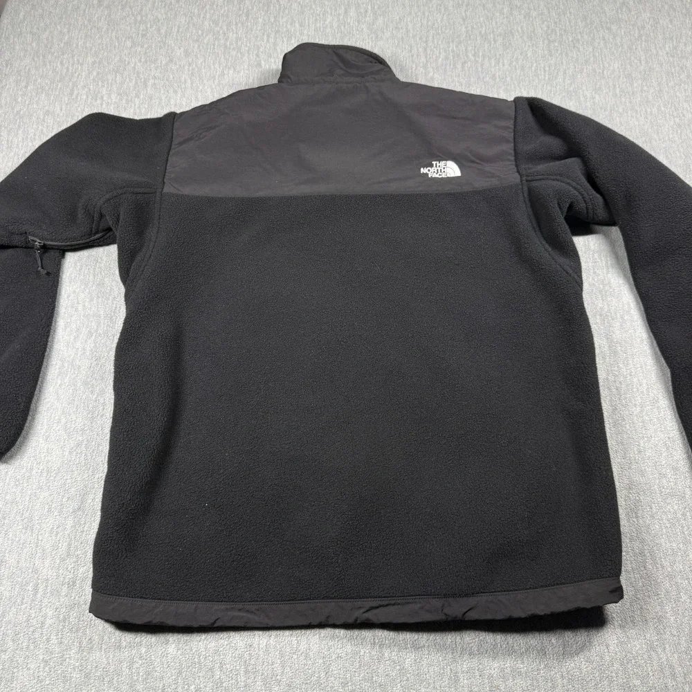 The North Face Jacket Mens Large Black Denali Full Zip Polartec Fleece Utility